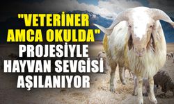"Veteriner Amca Okulda" projesiyle hayvan sevgisi aşılanıyor