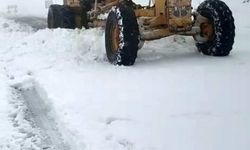 Adana’nın yolları kardan kapandı