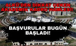 ALKÜ'den dikkat çeken akademik kadro hamlesi! Başvurular bugün başladı!