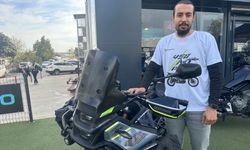 Antalya'da motorcu ambulans için canını hiçe saydı