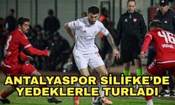 Antalyaspor Silifke’de yedeklerle turladı 1-0