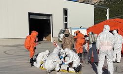 Bucak OSB’de acil durum tatbikatı