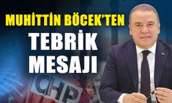 Muhittin Böcek’ten seçim tebriki