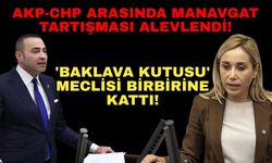 AKP-CHP arasında Manavgat tartışması alevlendi! 'Baklava kutusu' meclisi birbirine kattı
