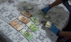 Dolandırıcıların sakladığı 85 bin Euro derin dondurucudan çıktı