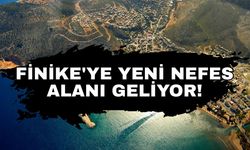 Finike'ye yeni nefes alanı geliyor!