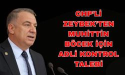CHP’li Zeybek’ten Muhittin Böcek için adli kontrol talebi