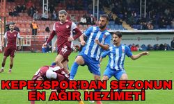 Kepezspor’dan sezonun en ağır hezimeti 0-6