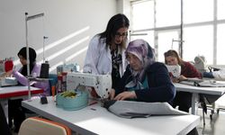 Mersin'de giyim üretim kurslarına büyük ilgi