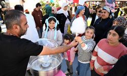 Mersin’de yapılan etkinlikle yüzler güldü