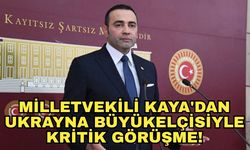 Milletvekili Kaya'dan Ukrayna Büyükelçisiyle kritik görüşme!