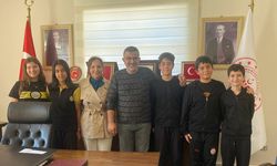 Ortaokul öğrencilerinden örnek davranış