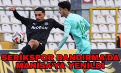 Serikspor Bandırma’da Manisa’ya yenildi 0-1