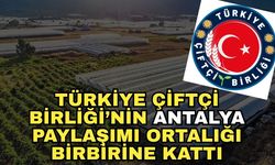Türkiye Çiftçi Birliği’nin Antalya paylaşımı ortalığı birbirine kattı