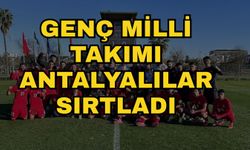 Genç Milli Takımı Antalyalılar sırtladı