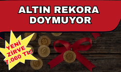 Altın rekora doymuyor! Yeni zirve 7 bin 60 TL