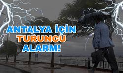Antalya için turuncu alarm… Şiddetli yağış ve sel riski kapıda!