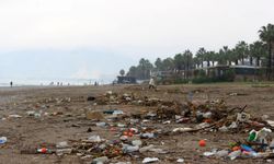 Antalya’da fırtına sonrası manzara