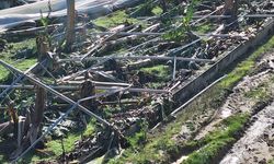 Antalya’da hortumun neden olduğu zarar, gün ağardığında ortaya çıktı