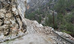 Antalya’da kapanan yol açıldı