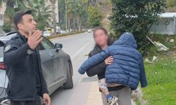 Antalya’da küçük çocuk ekipleri alarma geçirdi