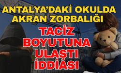 Antalya’daki okulda akran zorbalığı taciz boyutuna ulaştı iddiası