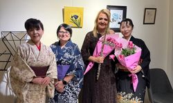 Antalyalı sanatçı Türk ve Japon dostluğunu pekiştirdi