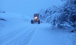 Antalya’nın 9 mahallesi karlar altında kaldı
