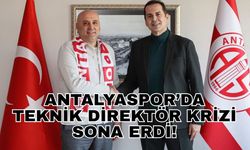 Antalyaspor’da teknik direktör krizi sona erdi! Sami Uğurlu imzasını attı