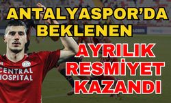 Antalyaspor’da beklenen ayrılık resmiyet kazandı