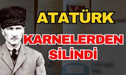 Atatürk karnelerden silindi
