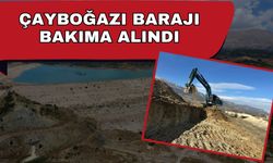 Çayboğazı Barajı bakıma alındı