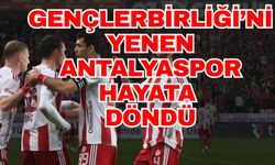 Gençlerbirliği’ni yenen Antalyaspor hayata döndü