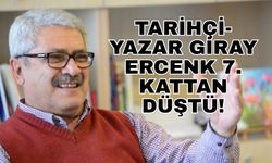 Tarihçi-Yazar Giray Ercenk 7. kattan düştü!