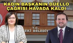 Kadın başkanın düello çağrısı havada kaldı!
