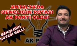 Gençliğin Rotası Belli: Antalya'da gençliğin rotası ak parti oldu!