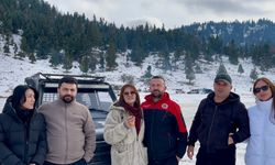 Kara hasret kent Antalya’da kar sevinci