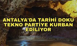Karataş Mağarası'nda tarihe büyük darbe! Antalya'da tarihi doku tekno partiye kurban ediliyor