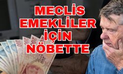 Meclis emekliler için nöbette