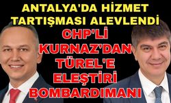 Antalya'da hizmet tartışması alevlendi: CHP'li Kurnaz'dan Türel'e eleştiri bombardımanı