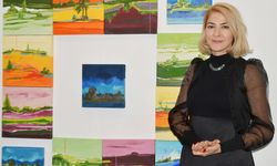 Pencereden gözlemlerini tuvale yansıttı