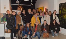 Ressam Coşkun, resim, desen ve heykel çalışmalarını sergiledi