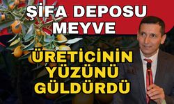 Şifa deposu meyve üreticinin yüzünü güldürdü