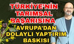 Türkiye’nin tarımsal başarısına Avrupa’dan dolaylı yaptırım baskısı