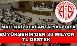 Mali krizdeki Antalyaspor’a Büyükşehir’den 30 Milyon TL destek