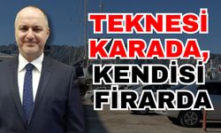 Teknesi karada, kendisi firarda