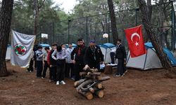 Antalya Büyükşehir Belediyesi izcileri kaynaşma kampında buluştu