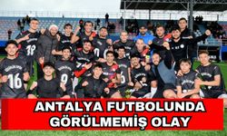 Antalya futbolunda görülmemiş olay! Cezalı oyuncu oynatan takım ligden düşürüldü