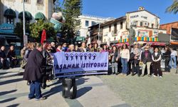 Antalya’dan tek ses yükseldi; "Faili değil, kadını koru"