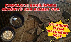 Konyaaltı Sahili'nde görüntü var, hizmet yok... Vatandaş isyan bayrağını açtı!
